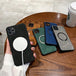 Artificial Suede Leather Case w/ Magsafe for iPhone 14 Series - 3C Easy Markham