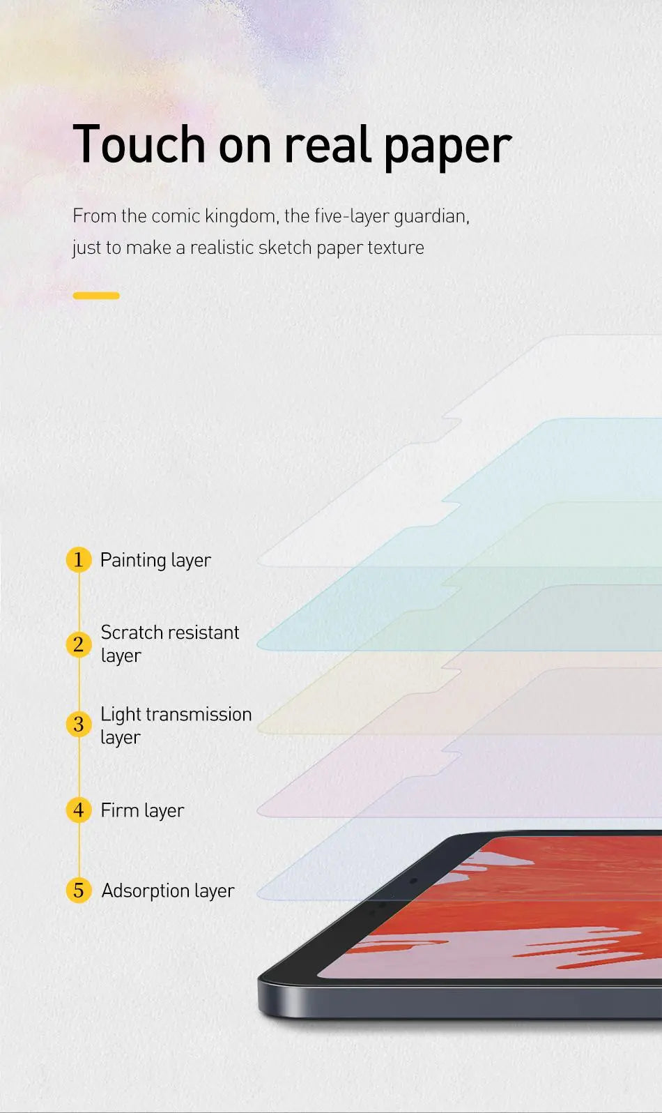 Baseus Paper-Like Screen Protector for iPads - 3C Easy Markham