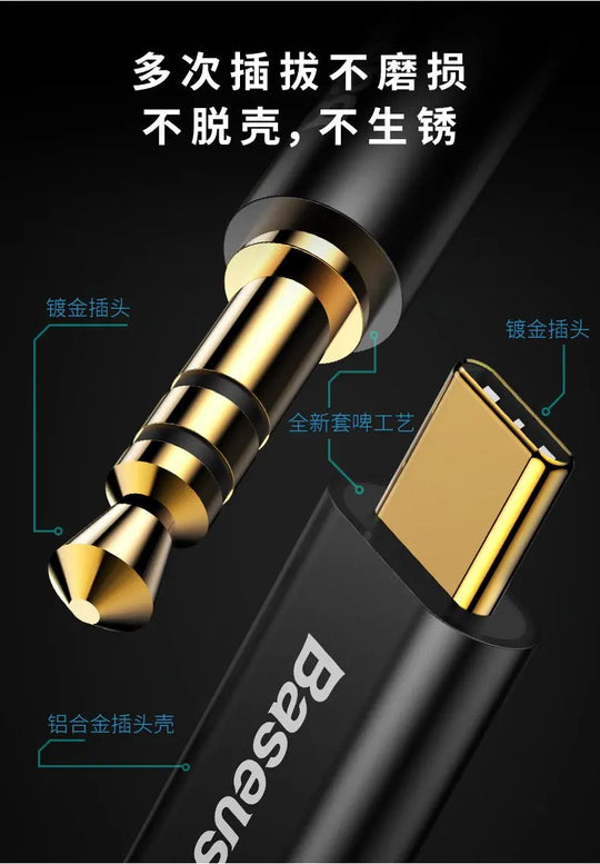 Baseus USB-C to 3.5mm Audio Cable - 3C Easy Markham
