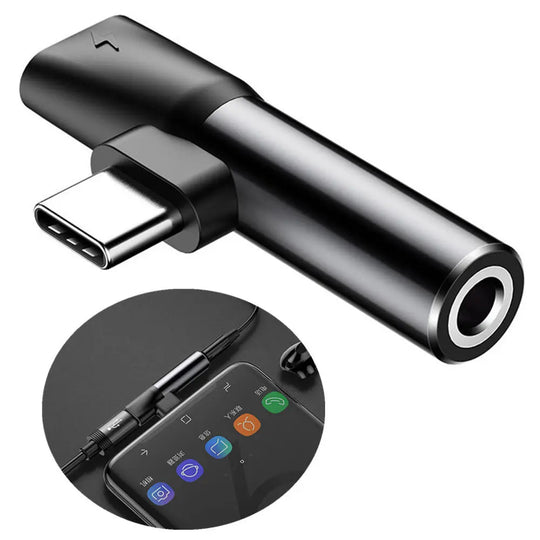 Baseus USB-C to USB-C & 3.5mm headphone jack adaptor - 3C Easy Markham