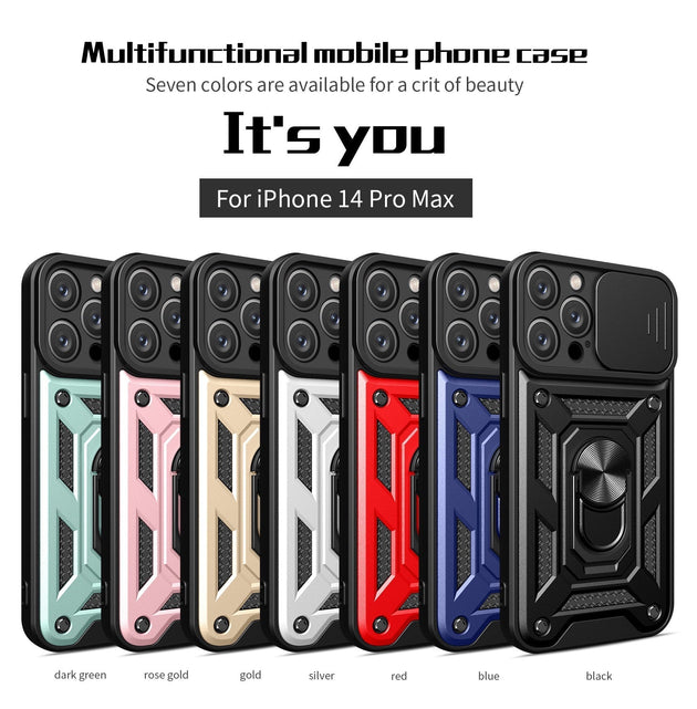 Dual-Layer Multifunction Case for iPhone 15 Series - 3C Easy Markham