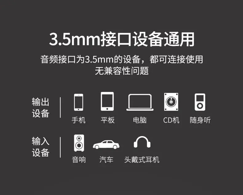 Pisen 3.5mm to 3.5mm Audio Cable - 3C Easy Markham