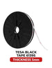 TESA Double-Sided Acrylic Black Tape - 3C Easy Markham